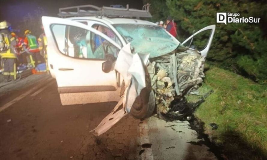 Identifican a víctimas de tragedia carretera en ruta Llanquihue-Fresia