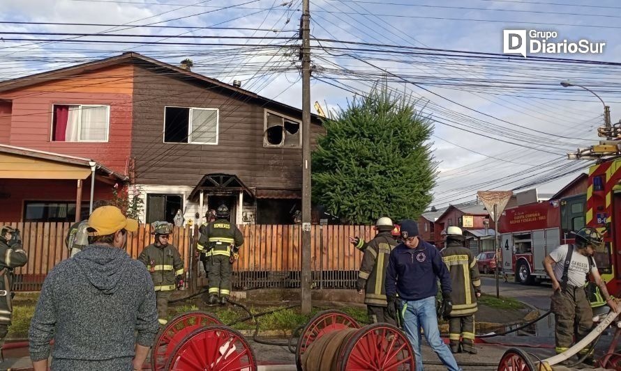 Envían a la cárcel a imputados por incendio intencional en Osorno