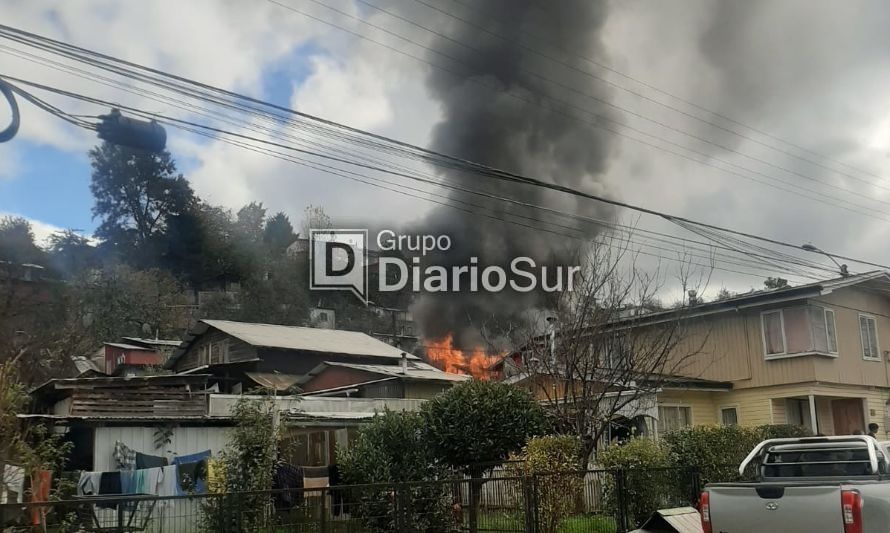 Confirman un fallecido en incendio registrado en Osorno