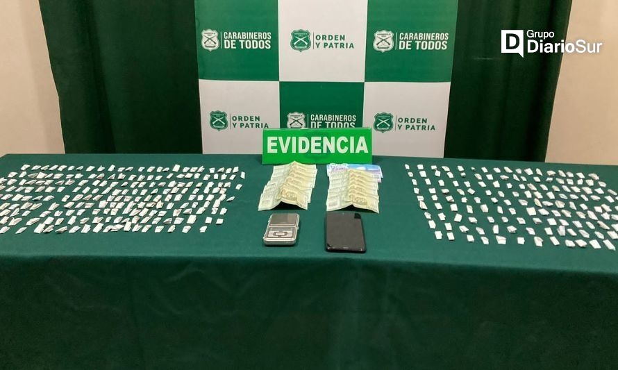 Carabineros detiene a tres adolescentes por microtráfico de drogas en Puerto Varas