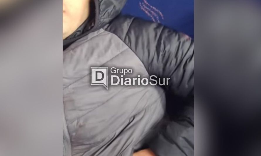 Joven encaró y grabó a hombre que abusó de ella en bus con destino a Osorno