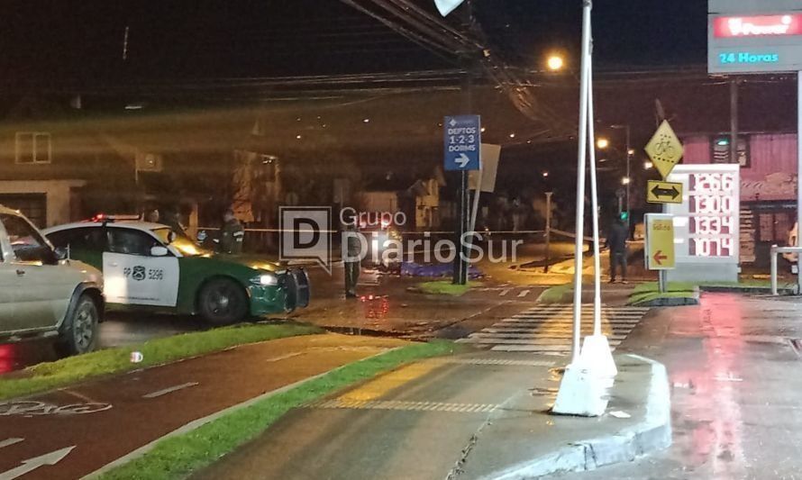 Motociclista murió tras violenta colisión con camioneta en Osorno