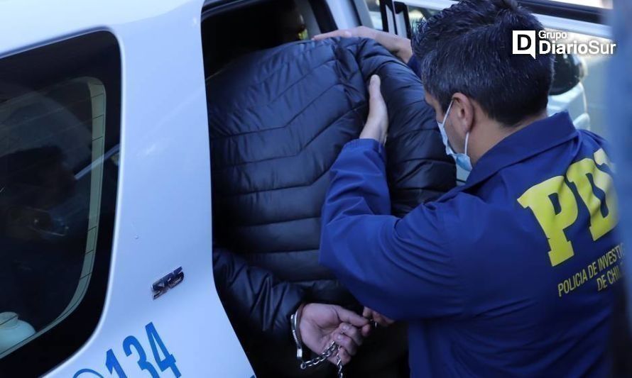 La detenida fue puesta a disposición del Ministerio Público. Imagen referencial. Créditos: PDI Los Ríos.
