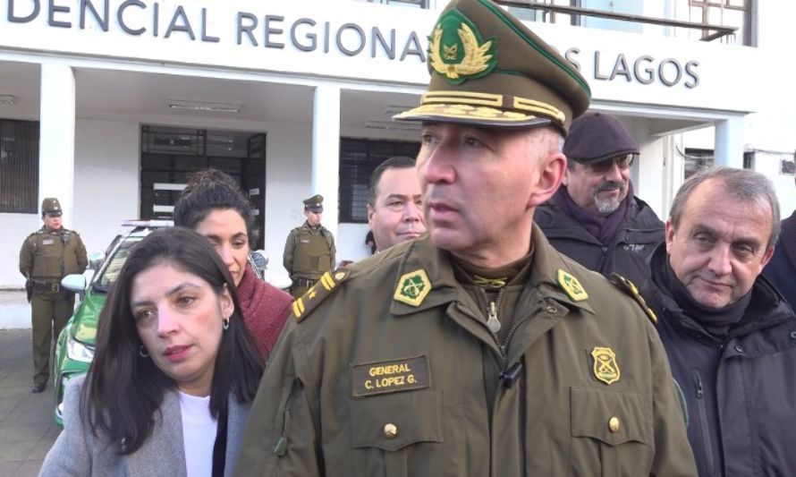 Llaman a retiro al general de Carabineros de Los Lagos, Carlos López