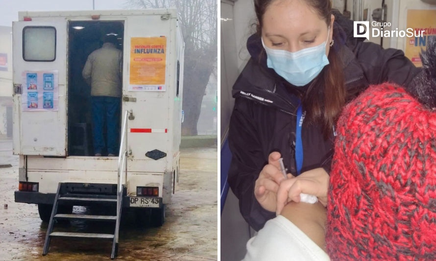 Continúa la campaña de vacunación en Osorno