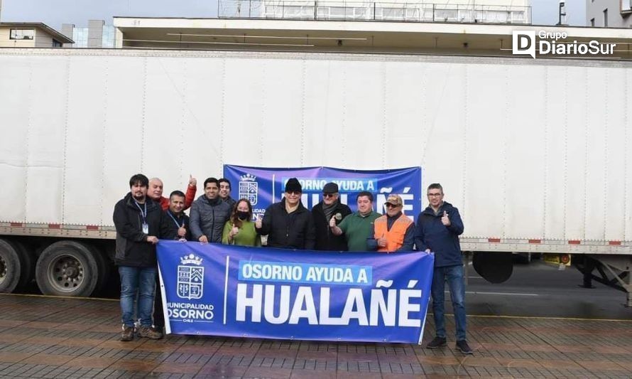 Campaña solidaria en Osorno recaudó toneladas de ayuda para Hualañé 