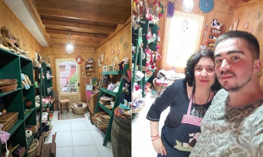 Emporio de la Vero y Matías: Madre e hijo transportan lo mejor del campo a Osorno