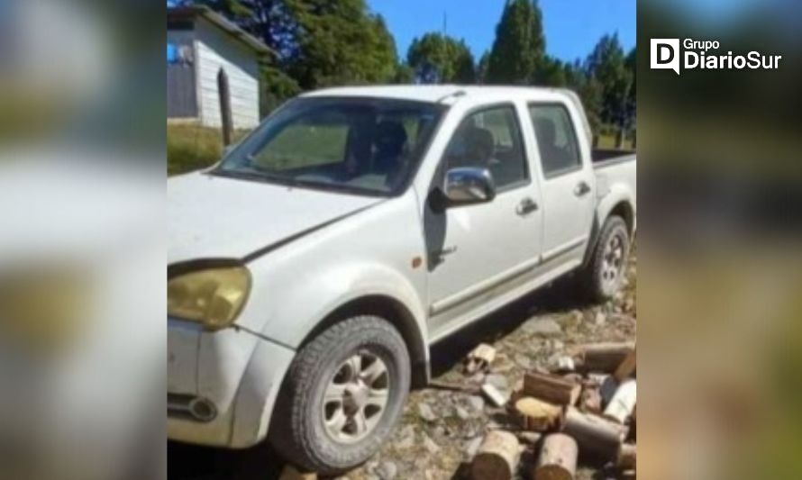 Carabineros encontró camioneta que había sido robada en Osorno