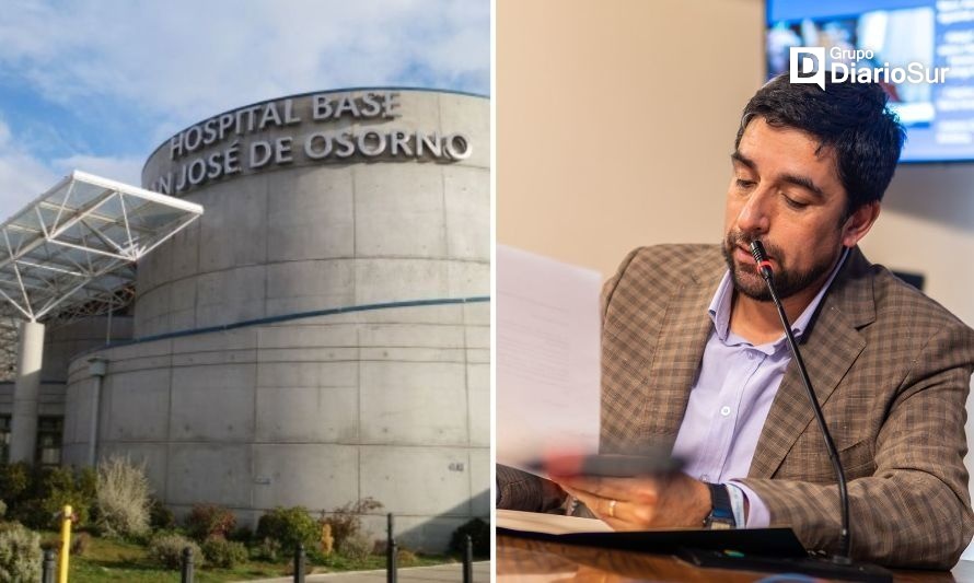 Diputado Barría ingresa de urgencia al Hospital Base de Osorno