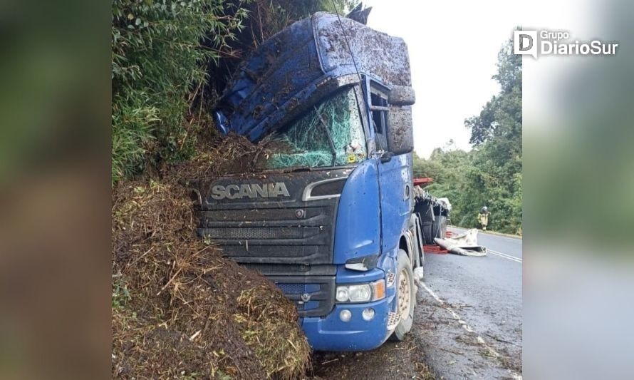 Un lesionado en accidente vehicular en la Ruta Internacional