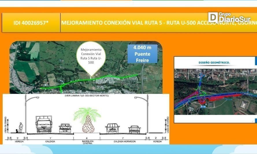 Solicitan agilizar inicio de obras de acceso norte a Osorno