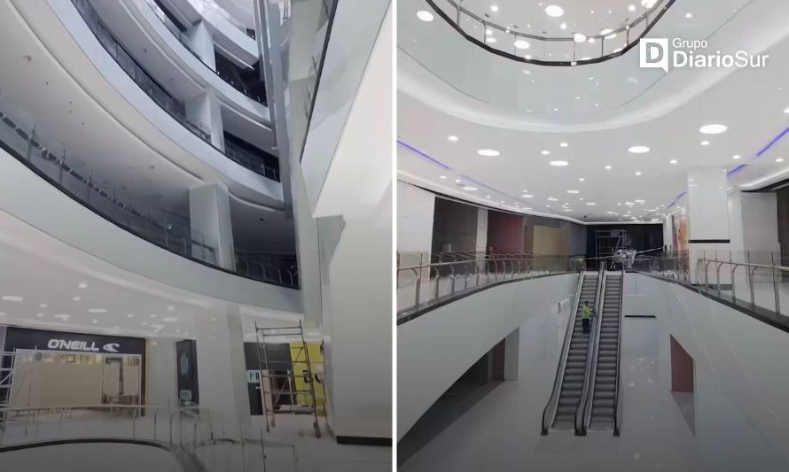 Conoce por dentro el futurista look del nuevo Mall Paseo Valdivia