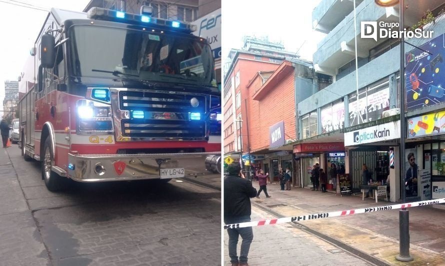 Explosión en céntrico departamento causó preocupación en Osorno: mujer resultó lesionada