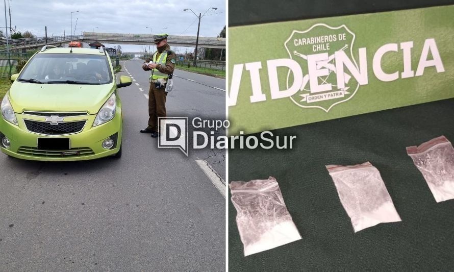 Detienen a hombre por conducir a 133 kilómetros por hora en Osorno