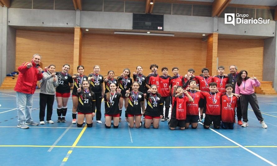 Osorno ganó el Campeonato Provincial de Vóleibol Sub 14 de los Juegos Deportivos Escolares