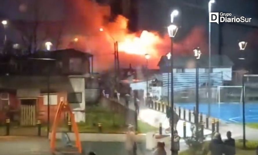 Incendio declarado en Purranque