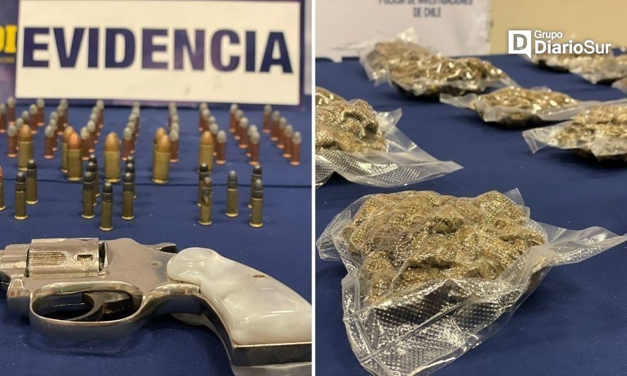 PDI detiene a ciudadano extranjero que mantenía más de cuatro kilos de droga en Puerto Montt