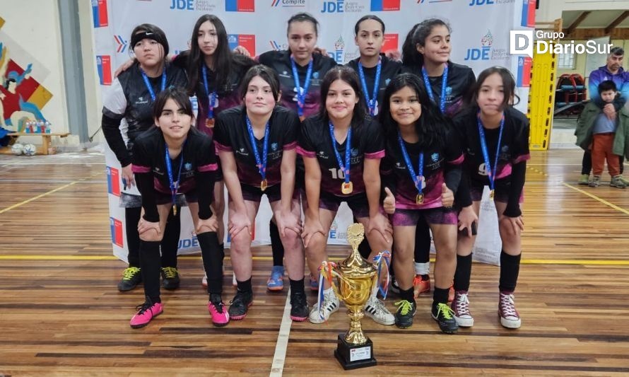 Osorno y Calbuco representarán a la región en futsal Sub 14 damas y varones