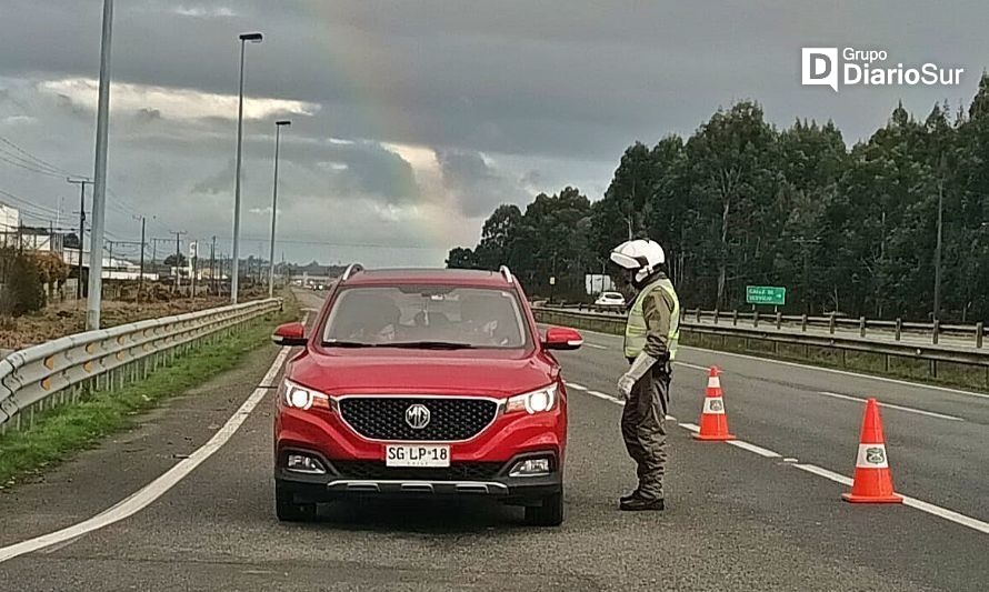 Carabineros hace positivo balance del fin de semana largo: bajan accidentes y suben controles