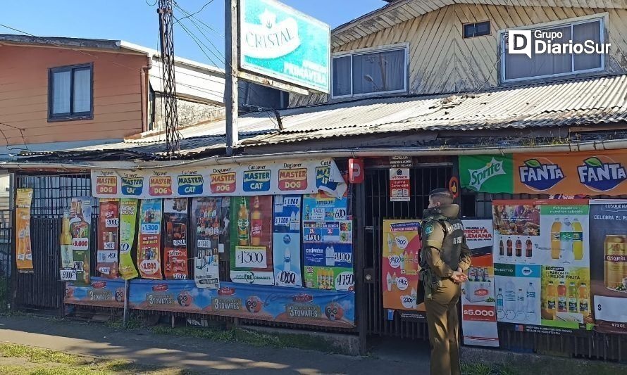 Adulto mayor falleció en un local comercial de Osorno