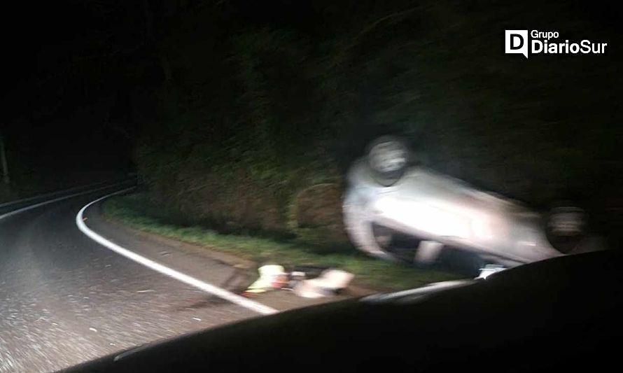 Accidente vehicular en Ruta Osorno-Riachuelo