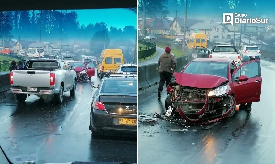 Reportan accidente vehicular en puente Chauracahuín