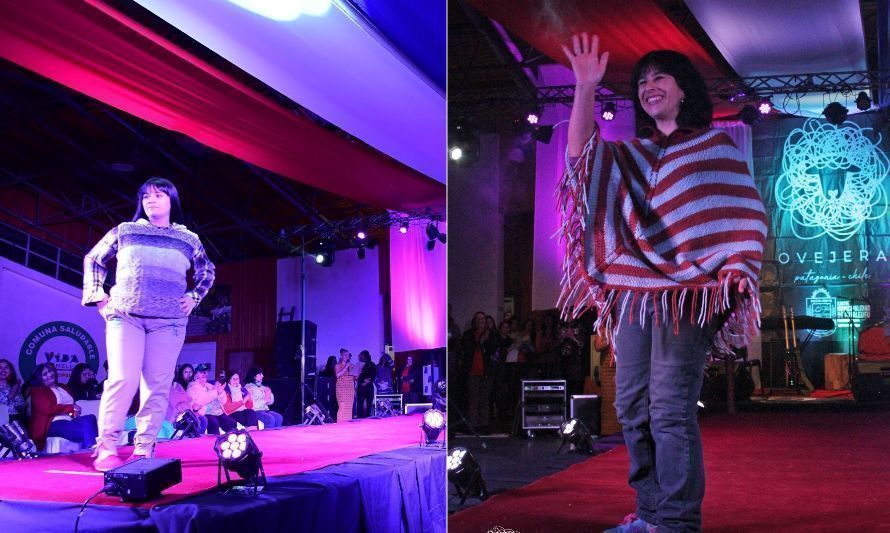 Desfile de moda "Ovejera 2023" exhibió creaciones de emprendedoras patagonas