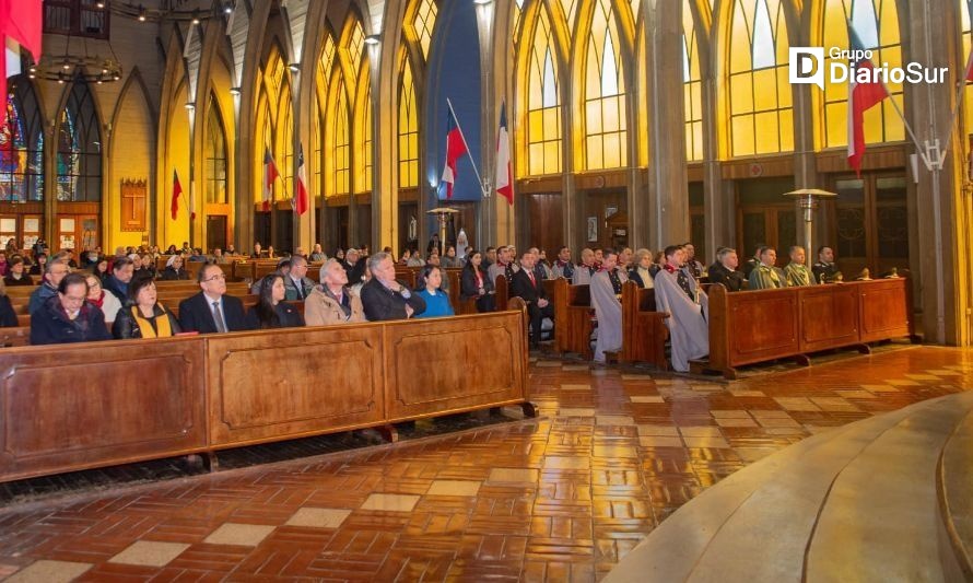 Autoridades participaron en Te Deum Ecuménico de Fiestas Patrias en Osorno