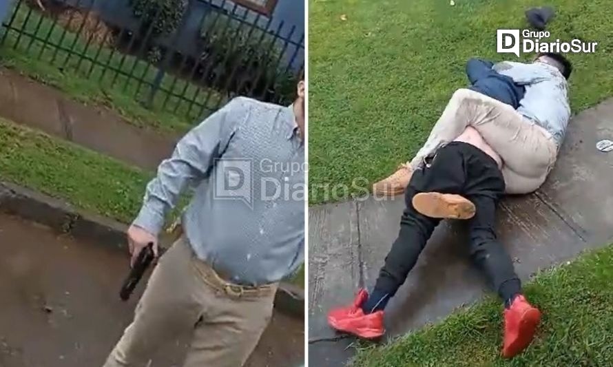 Detenido sujeto que agredió a conductor de microbús en Osorno