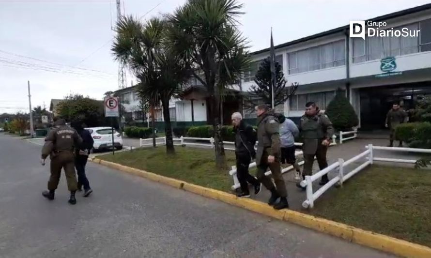 Carabineros detiene a tres sujetos por robo a constructora en Fiestas Patrias