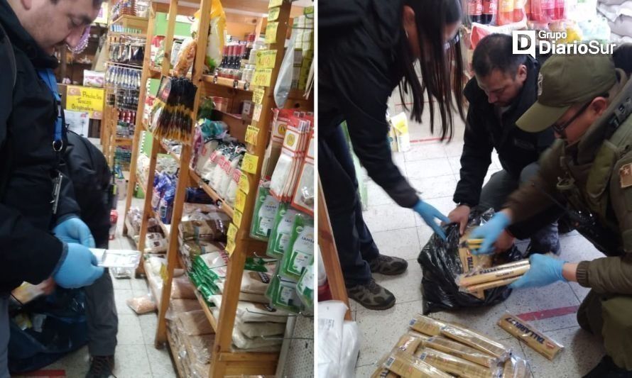 Decomisan más de 600 kilos de alimentos vencidos en supermercado de Río Bueno