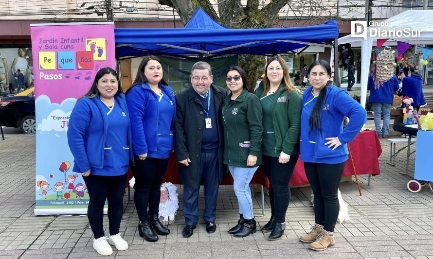 Red de jardines infantiles de Osorno realiza Segunda Feria de Reciclaje