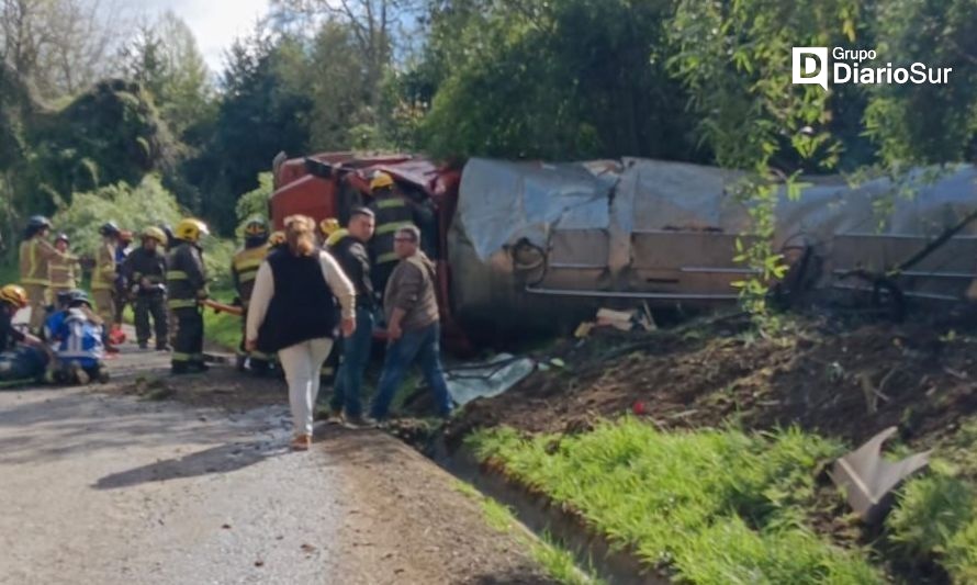 Reportan grave accidente de tránsito en Río Negro