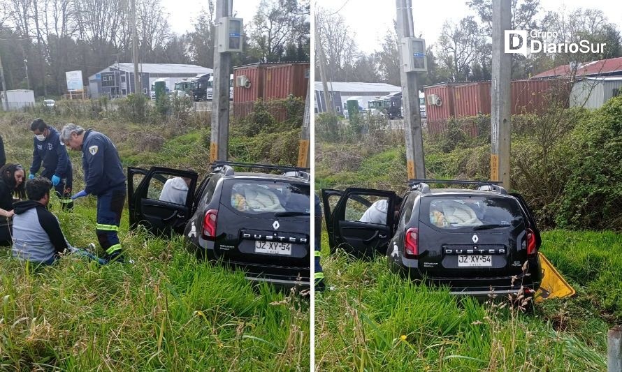 Reportan accidente de tránsito en Ruta Internacional 215