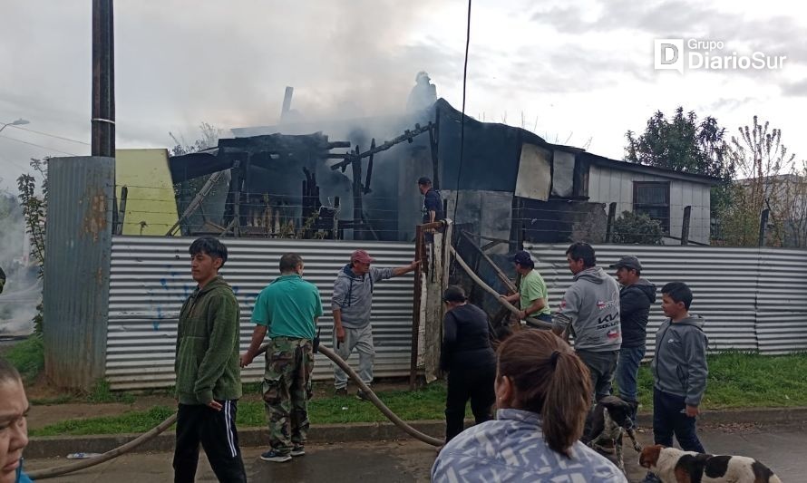 Bomberos concurre a emergencia en Osorno