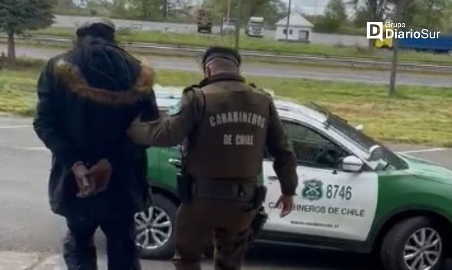 Carabineros detiene a sujeto por robo de cableado en Osorno