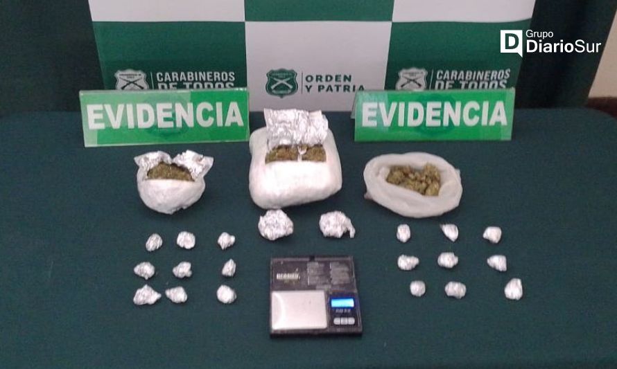 Carabineros detiene a sujeto que transportaba droga en bus interprovincial