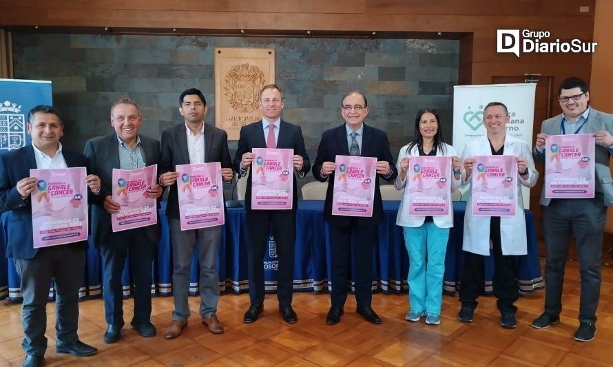 Este domingo se llevará a cabo primera corrida “Gánale al Cáncer” en Osorno