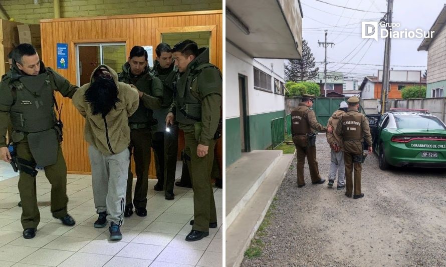 Sorprenden a sujeto al interior de colegio en Osorno