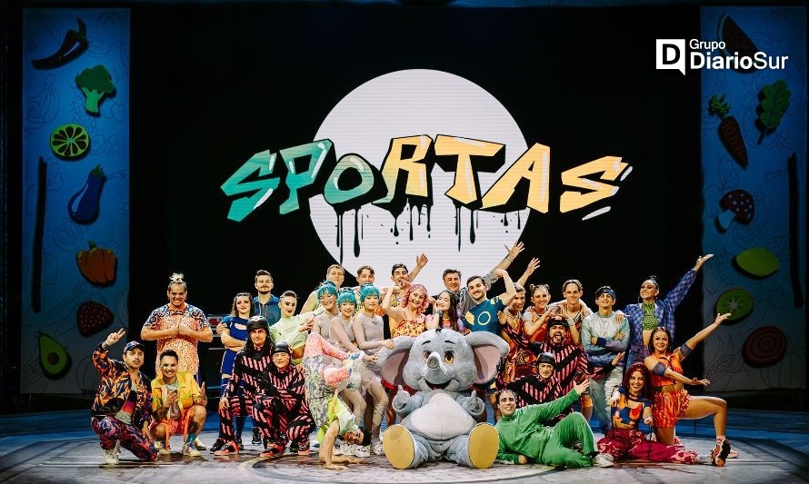 “Circo Sportas” con Tomás González: el espectáculo que combina circo y deporte llega a Osorno