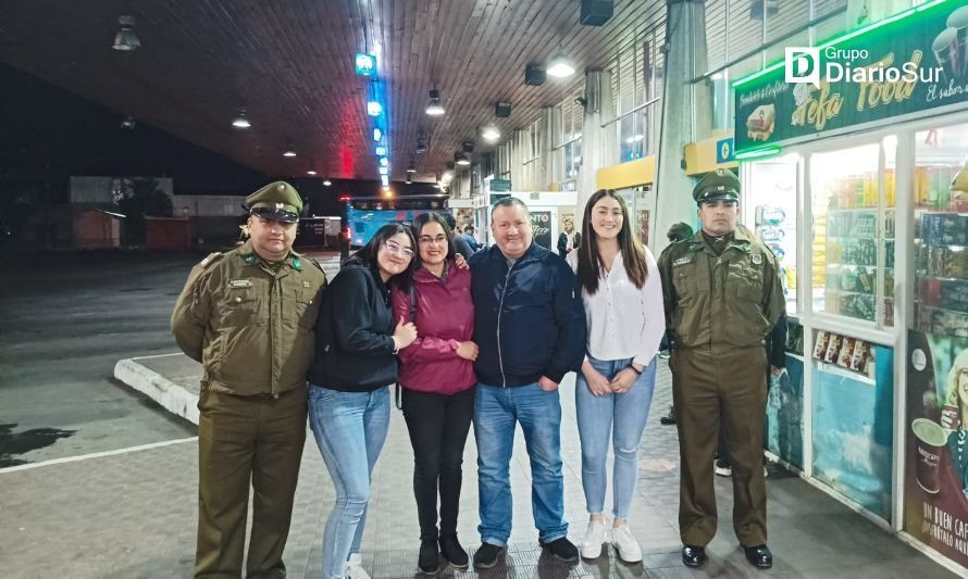 Carabineros concreta reencuentro entre madre e hija tras 40 años de separación