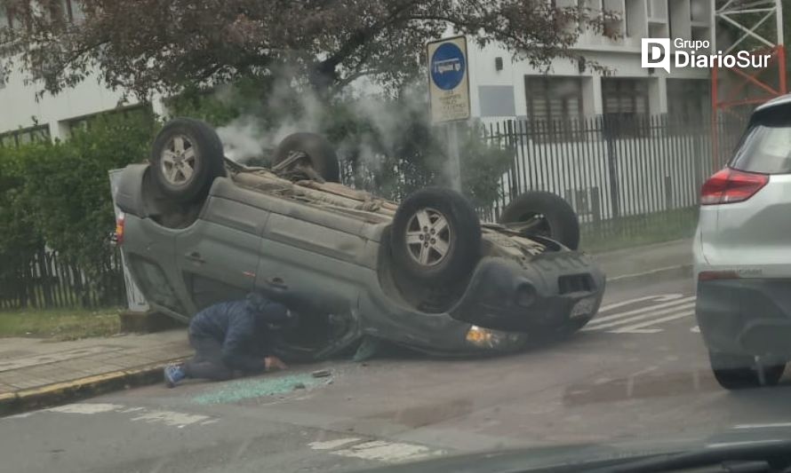 Osorno: accidente en Manuel Antonio Matta con Bilbao