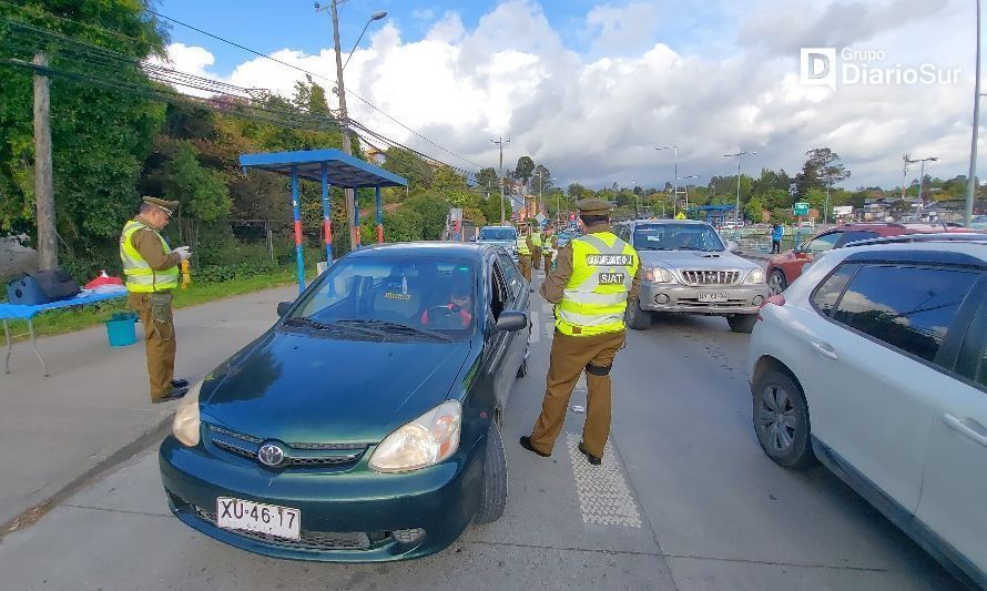 Carabineros realiza positivo balance del fin de semana largo