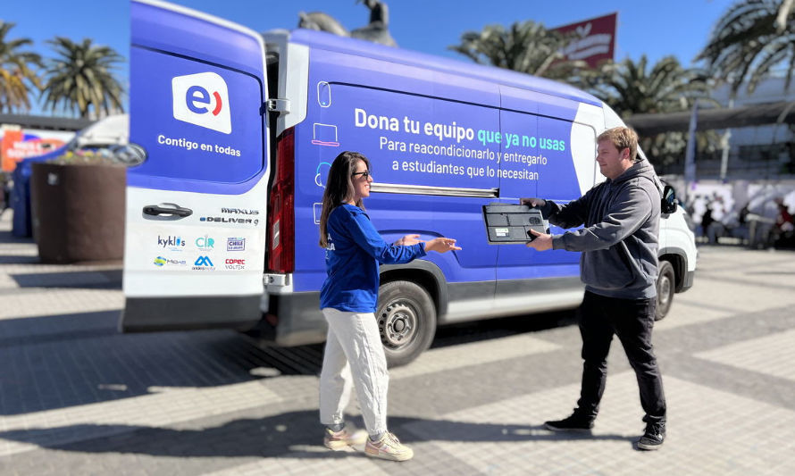 Campaña de reciclaje "Tour Entel Reutiliza" ya está en la región