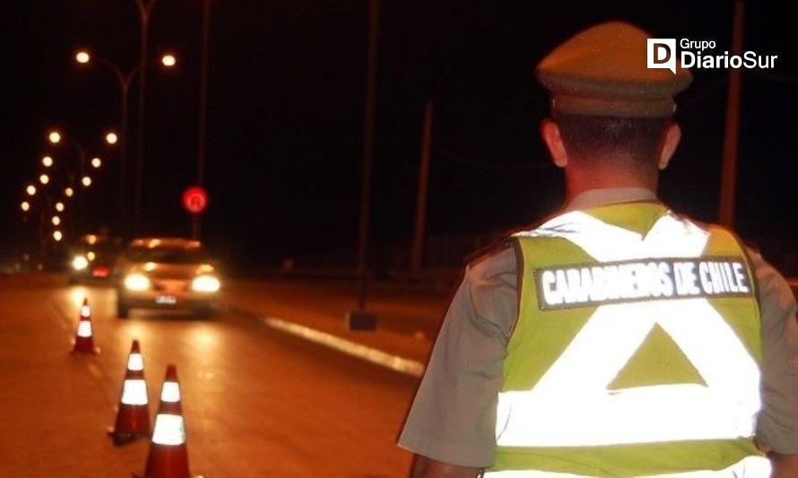 Detienen a tres sujetos en fiscalización vehicular en Osorno