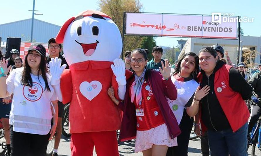 Inacap se suma a actividades de Teletón en Osorno