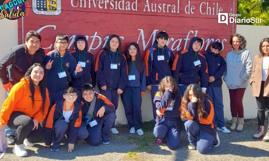 Estudiantes osorninos visitaron la Universidad Austral en Valdivia