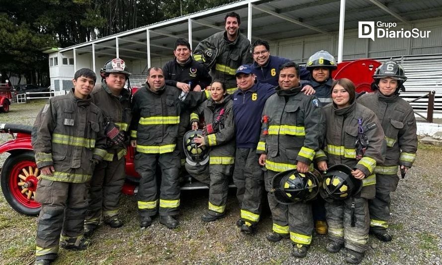 CORE vota aumento de presupuesto para la Sexta Compañía de Bomberos en Osorno