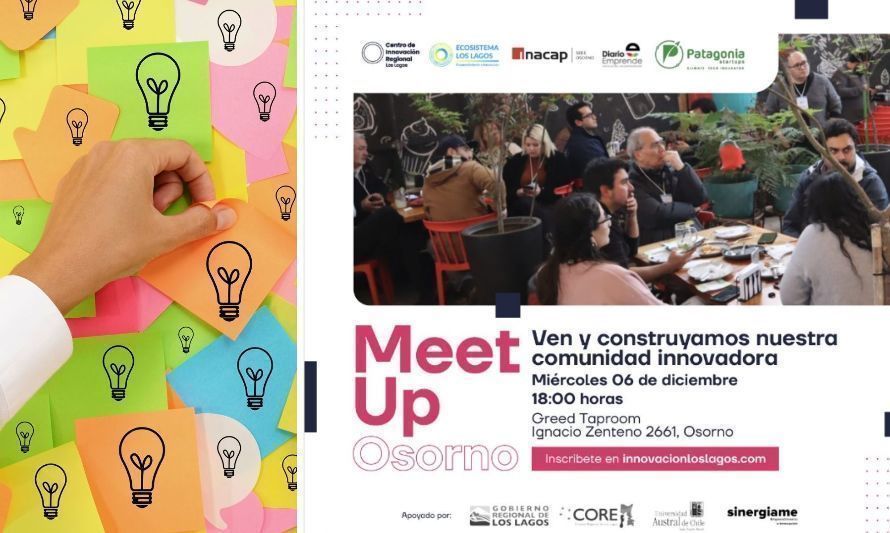 MeetUp Osorno, invita a construir una comunidad innovadora 