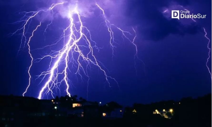 Se declara Alerta Temprana Preventiva para la Región de Los Lagos por tormentas eléctricas